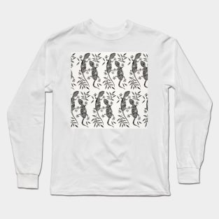 gecko black Long Sleeve T-Shirt